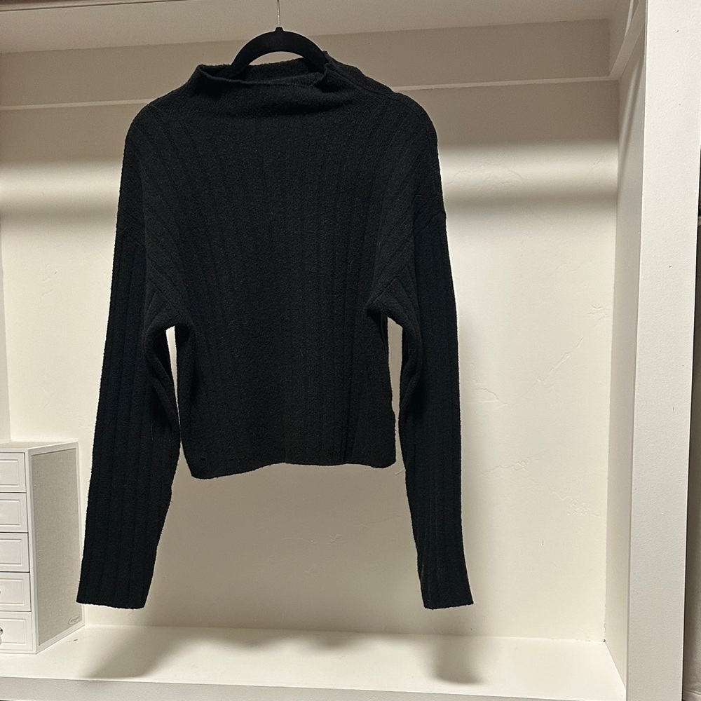Universal Thread Black Cowl Neck Sweater